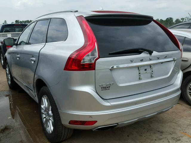 YV440MDM7G2880227 - 2016 VOLVO XC60 T5 SILVER photo 3