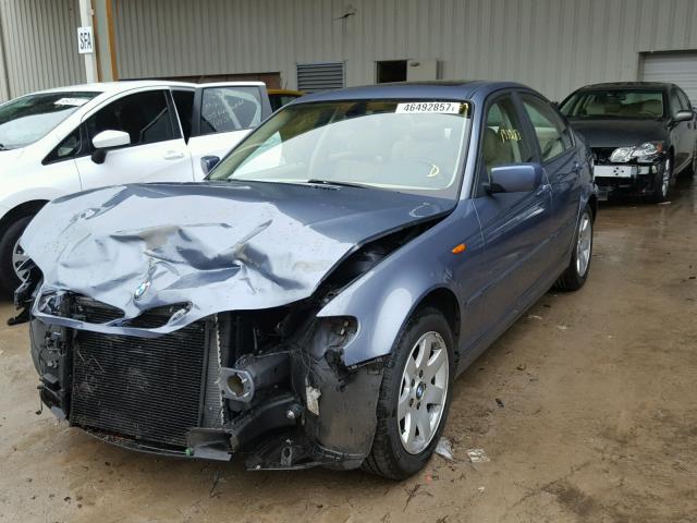 WBAET37435NJ86888 - 2005 BMW 325 I BLUE photo 2