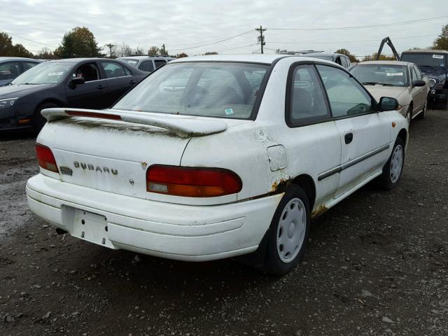 JF1GM4351XH401401 - 1999 SUBARU IMPREZA L WHITE photo 4