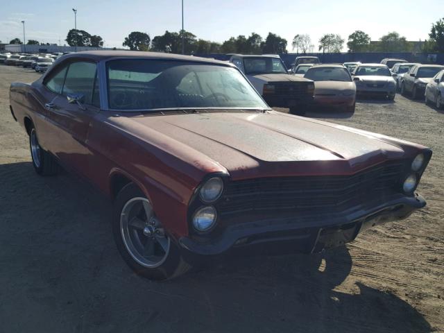 7J58H163997 - 1967 FORD GALAXY ORANGE photo 1