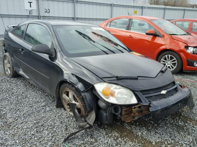 1G1AL15F977112742 - 2007 CHEVROLET COBALT LT BLACK photo 1