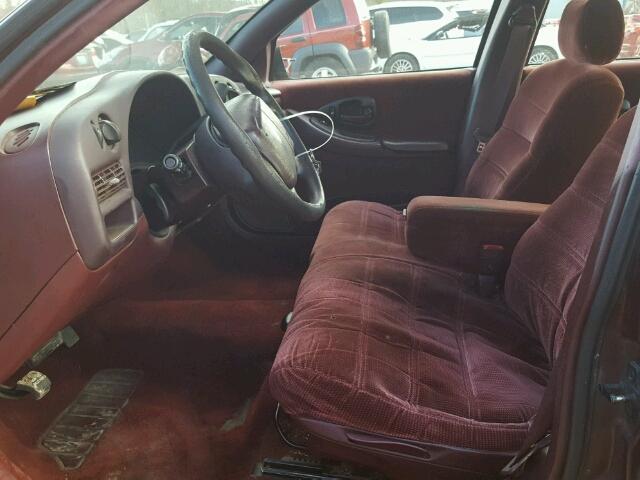 2G1WL52M7V9258178 - 1997 CHEVROLET LUMINA BAS მუქწითელი ფოტო 5