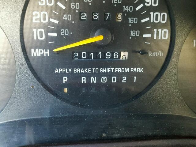 2G1WL52M7V9258178 - 1997 CHEVROLET LUMINA BAS მუქწითელი ფოტო 8