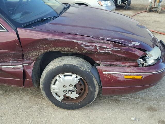 2G1WL52M7V9258178 - 1997 CHEVROLET LUMINA BAS მუქწითელი ფოტო 9