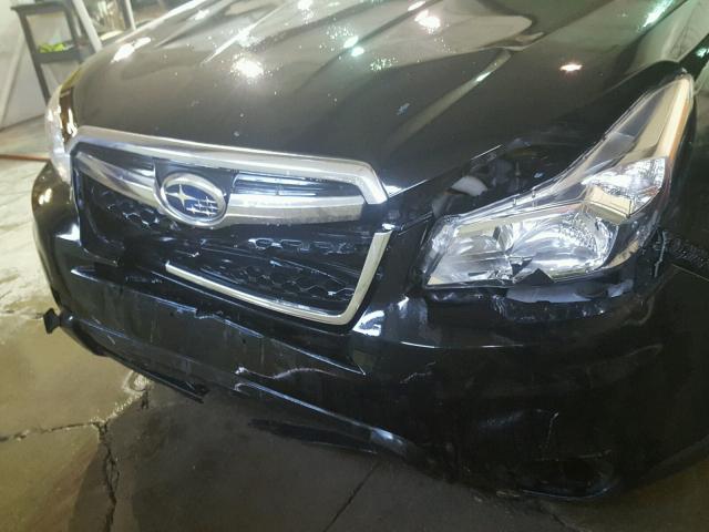 JF2SJABC7FH550441 - 2015 SUBARU FORESTER 2 BLACK photo 9