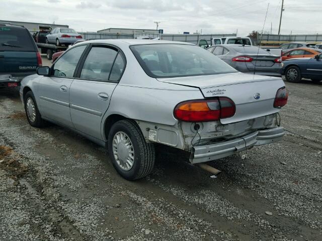 1G1ND52J73M517802 - 2003 CHEVROLET MALIBU SILVER photo 3