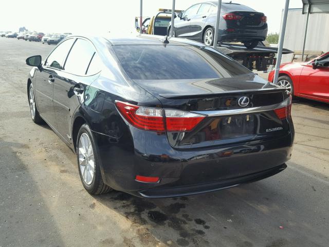 JTHBW1GG7D2011084 - 2013 LEXUS ES 300H BLACK photo 3