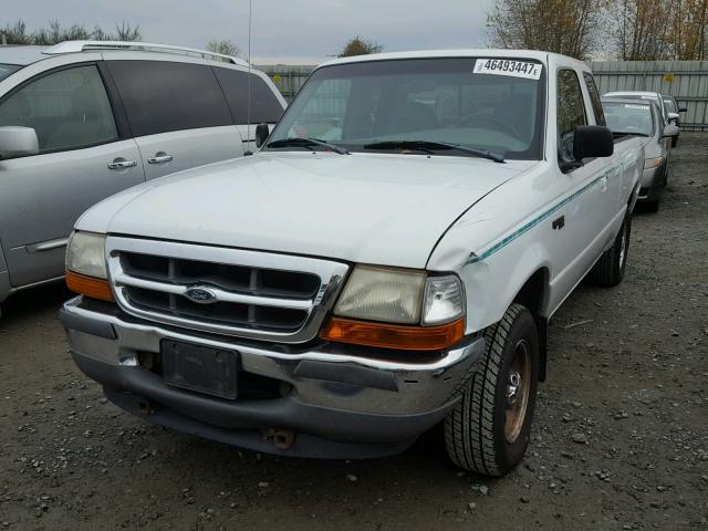 1FTYR14U7WPA55217 - 1998 FORD RANGER WHITE photo 2