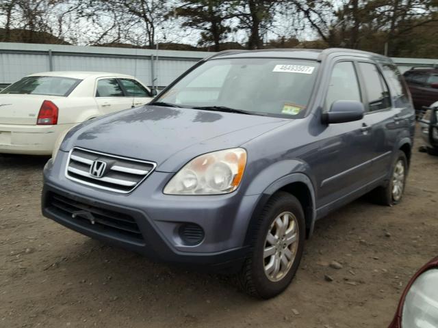 JHLRD78966C045669 - 2006 HONDA CR-V SE GRAY photo 2