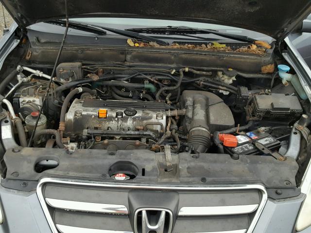 JHLRD78966C045669 - 2006 HONDA CR-V SE GRAY photo 7