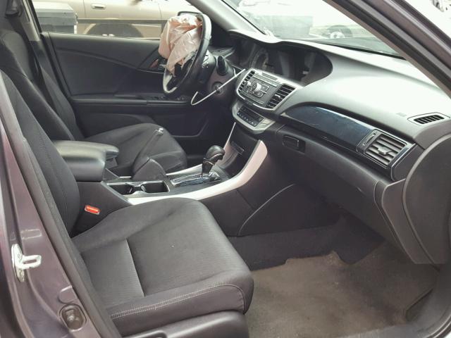 1HGCR2F57DA224398 - 2013 HONDA ACCORD SPO GRAY photo 5