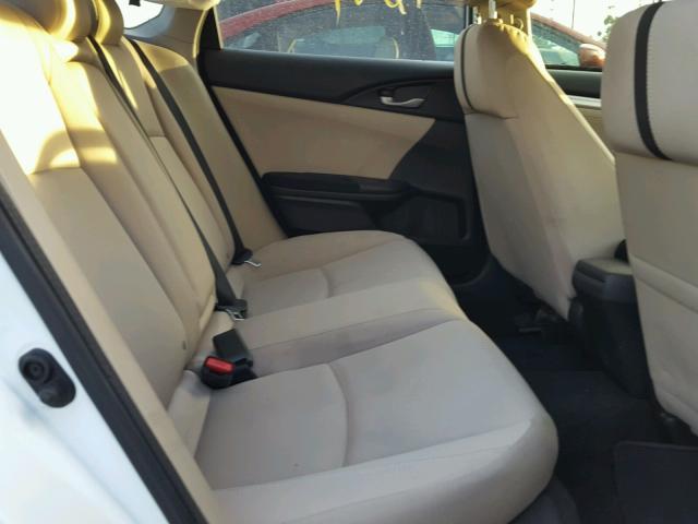 2HGFC1F36GH637667 - 2016 HONDA CIVIC EX WHITE photo 6