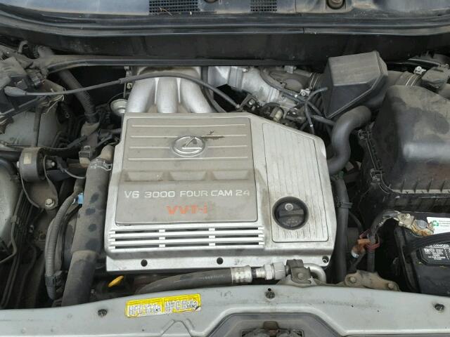 JT6HF10UXY0112821 - 2000 LEXUS RX 300 SILVER photo 7