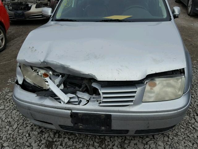 3VWSP69M32M154311 - 2002 VOLKSWAGEN JETTA GLS SILVER photo 7