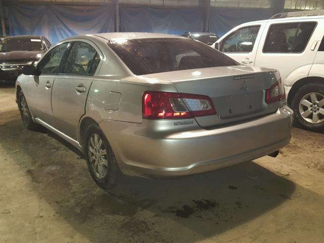 4A32B2FF0BE022593 - 2011 MITSUBISHI GALANT FE SILVER photo 3