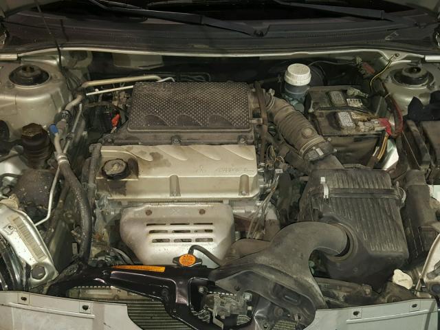 4A32B2FF0BE022593 - 2011 MITSUBISHI GALANT FE SILVER photo 7