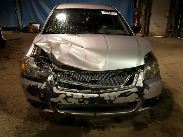 4A32B2FF0BE022593 - 2011 MITSUBISHI GALANT FE SILVER photo 9