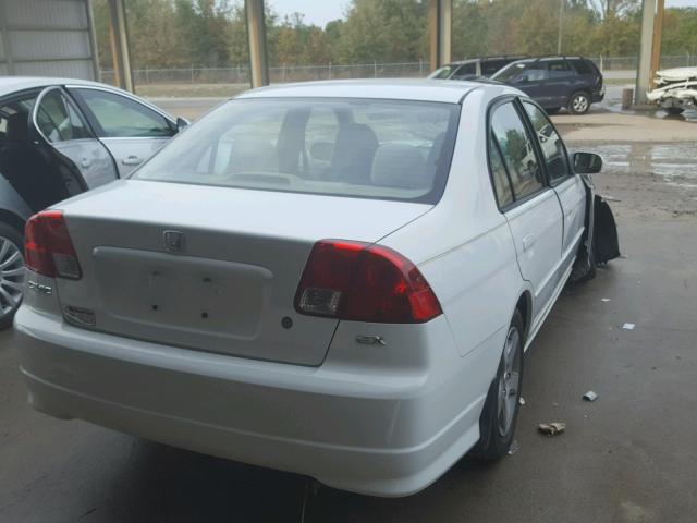 2HGES26734H516954 - 2004 HONDA CIVIC EX 白色 照片 4