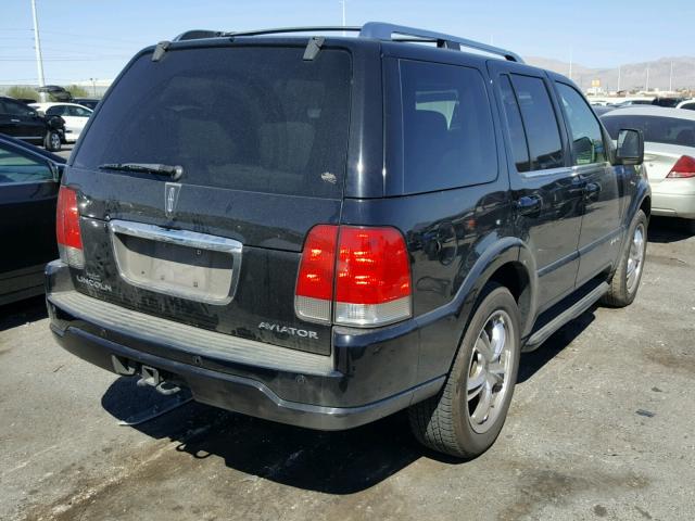 5LMEU68H73ZJ29742 - 2003 LINCOLN AVIATOR BLACK photo 4