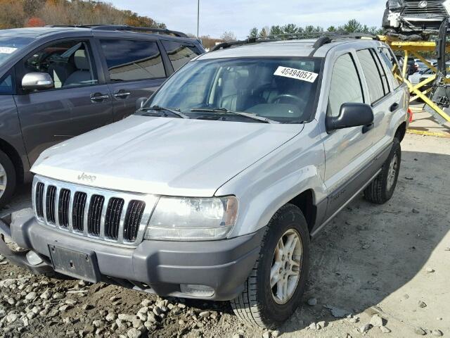 1J4GW48S83C593775 - 2003 JEEP GRAND CHER GRAY photo 2