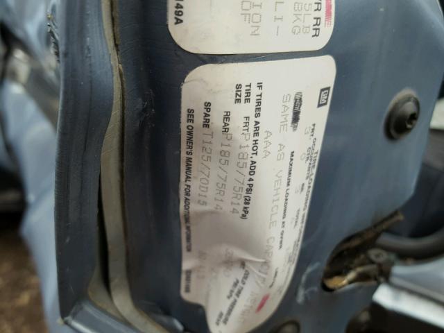 2G3AL54N2L2347783 - 1990 OLDSMOBILE CUTLASS CI 蓝色 照片 10