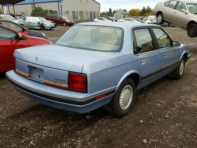 2G3AL54N2L2347783 - 1990 OLDSMOBILE CUTLASS CI BLUE photo 4