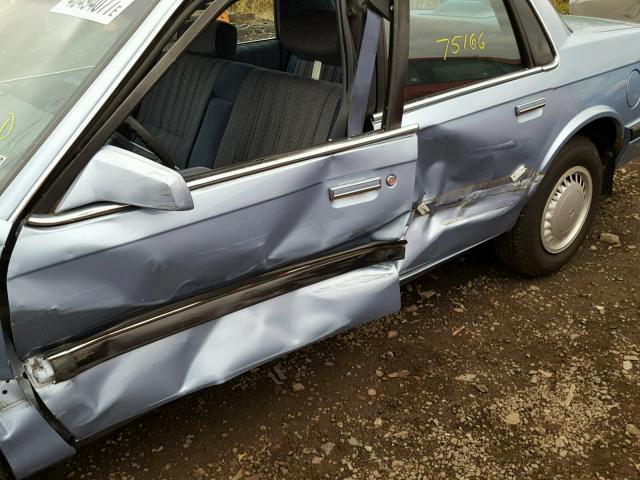 2G3AL54N2L2347783 - 1990 OLDSMOBILE CUTLASS CI 蓝色 照片 9