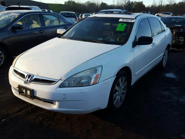 1HGCM66316A069323 - 2006 HONDA ACCORD LX WHITE photo 2