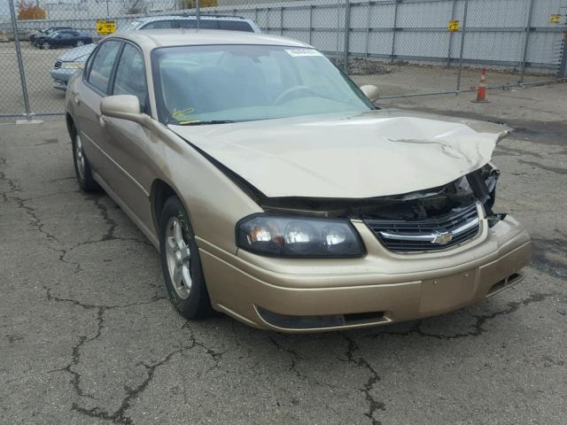 2G1WH52K659102956 - 2005 CHEVROLET IMPALA LS TAN photo 1