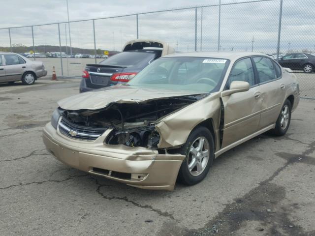 2G1WH52K659102956 - 2005 CHEVROLET IMPALA LS TAN photo 2