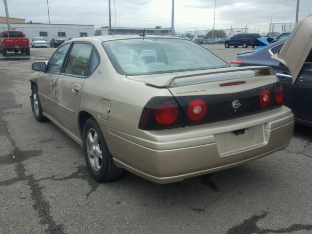 2G1WH52K659102956 - 2005 CHEVROLET IMPALA LS TAN photo 3