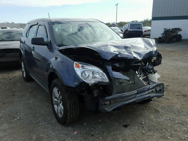 2GNFLEEK7E6295094 - 2014 CHEVROLET EQUINOX LS BLUE photo 1