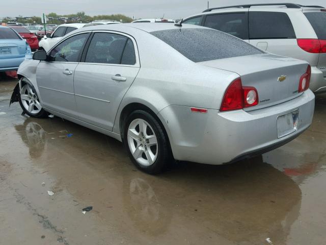 1G1ZA5E0XAF238634 - 2010 CHEVROLET MALIBU LS SILVER photo 3