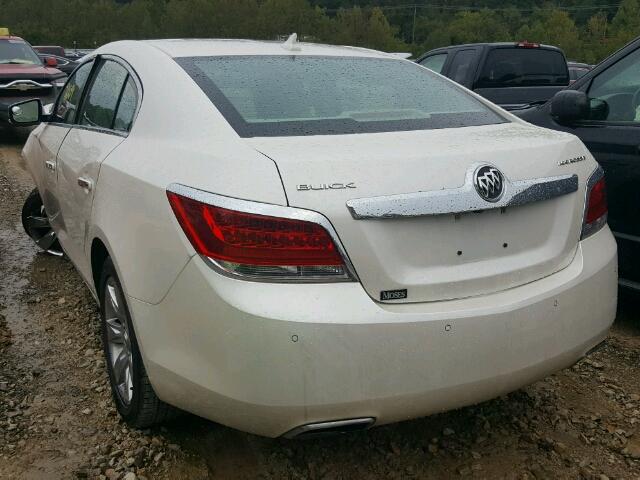 1G4GH5E30CF135676 - 2012 BUICK LACROSSE P WHITE photo 3