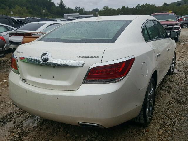 1G4GH5E30CF135676 - 2012 BUICK LACROSSE P WHITE photo 4