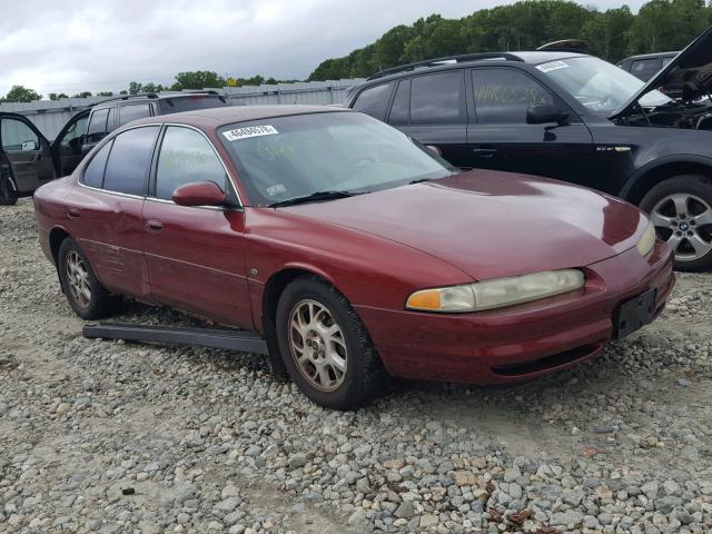 1G3WS52H2YF338058 - 2000 OLDSMOBILE INTRIGUE G RED photo 1