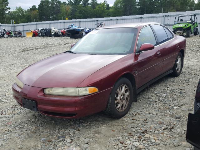 1G3WS52H2YF338058 - 2000 OLDSMOBILE INTRIGUE G RED photo 2