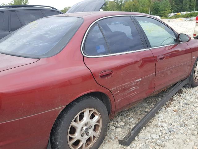 1G3WS52H2YF338058 - 2000 OLDSMOBILE INTRIGUE G RED photo 9