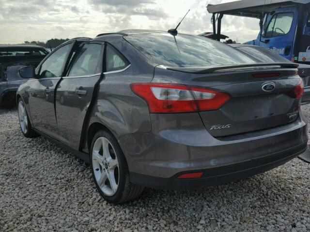 1FADP3J22DL131486 - 2013 FORD FOCUS TITA CHARCOAL photo 3