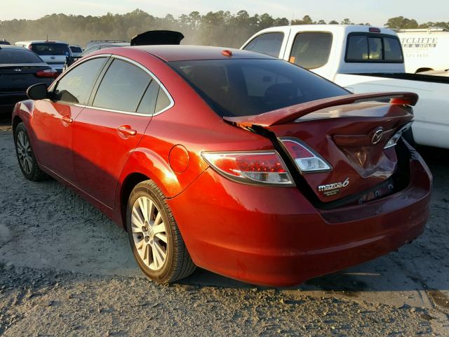 1YVHP82A695M45548 - 2009 MAZDA 6 I RED photo 3