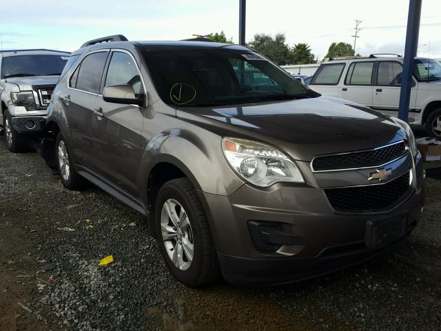 2GNALDEK7C6126369 - 2012 CHEVROLET EQUINOX LT GRAY photo 1