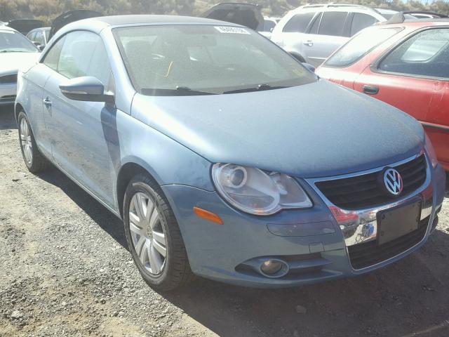 WVWAA71F49V011225 - 2009 VOLKSWAGEN EOS TURBO BLUE photo 1