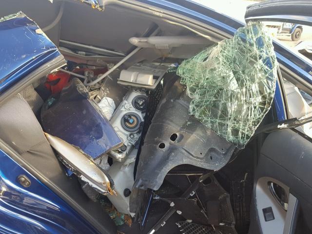 4T1BE46KX8U209675 - 2008 TOYOTA CAMRY CE BLUE photo 6