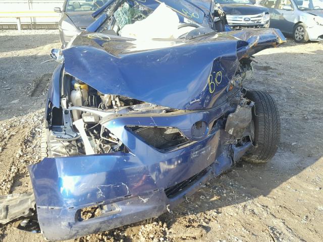 4T1BE46KX8U209675 - 2008 TOYOTA CAMRY CE BLUE photo 7