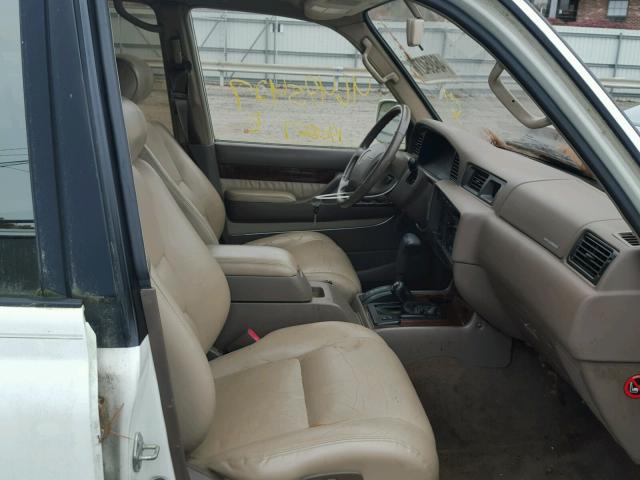 JT6HJ88JXT0137714 - 1996 LEXUS LX 450 WHITE photo 5