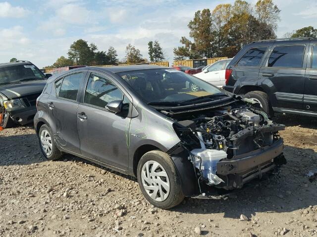 JTDKDTB31F1579248 - 2015 TOYOTA PRIUS C GRAY photo 1