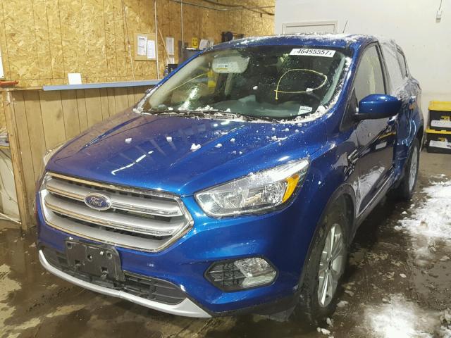 1FMCU9G97HUC97312 - 2017 FORD ESCAPE SE BLUE photo 2