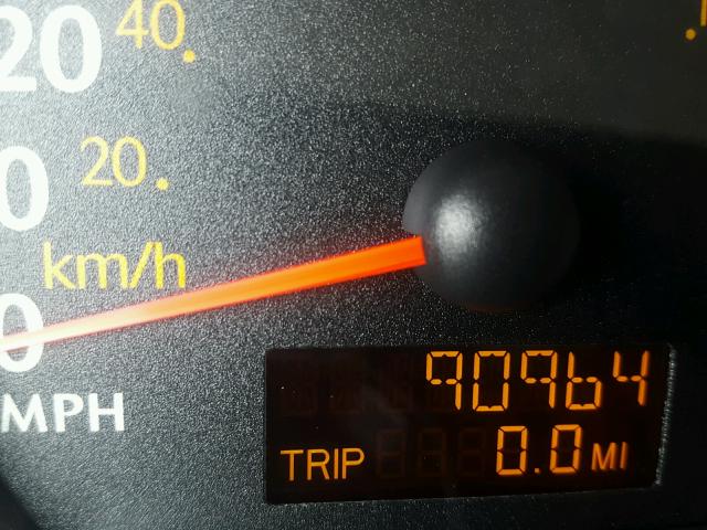 1G8AG52F04Z149776 - 2004 SATURN ION LEVEL 栗色 照片 8