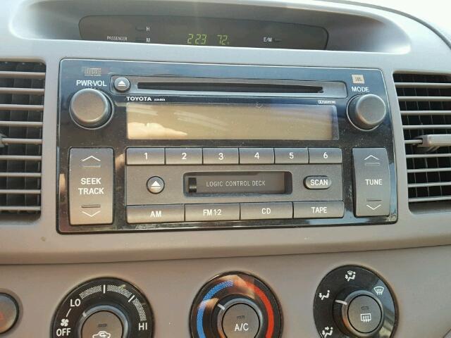 4T1BE32K43U142208 - 2003 TOYOTA CAMRY LE 银色 照片 9