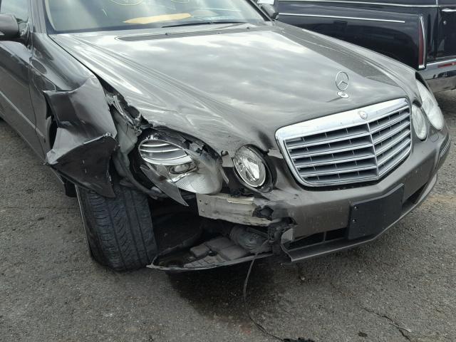 WDBUF22X69B375817 - 2009 MERCEDES-BENZ E 320 CDI GRAY photo 9